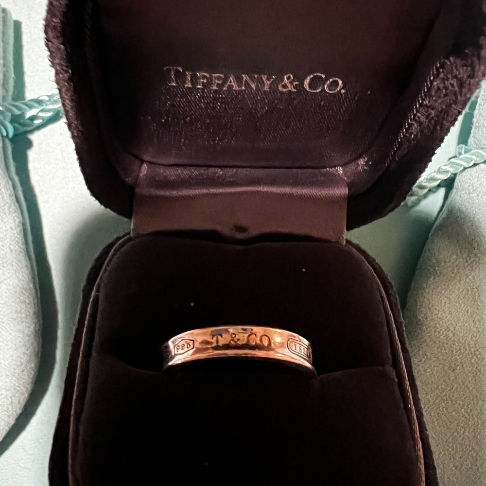 Tiffany & Co. 1837 Silver Band Ring